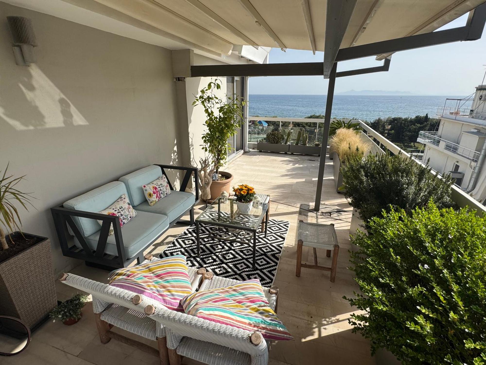 Sea Horizon Penthouse Flat Daire Atina Dış mekan fotoğraf