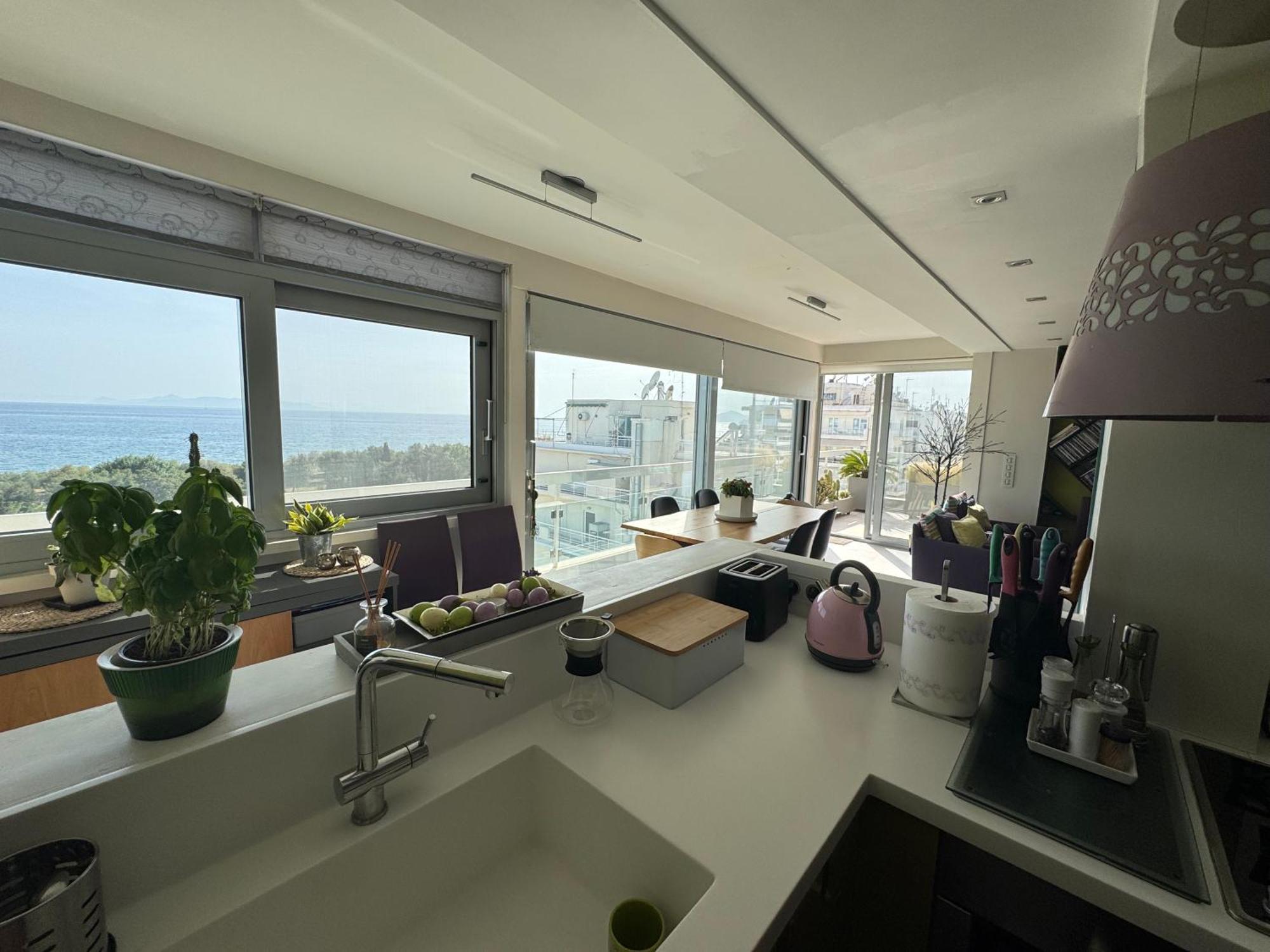 Sea Horizon Penthouse Flat Daire Atina Dış mekan fotoğraf
